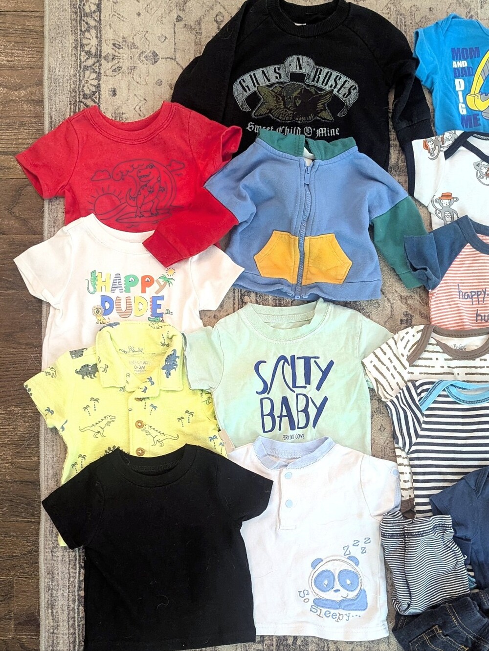 30 Piece Baby Boy 3-6 Month Clothing Bundle - Picture 3 of 3